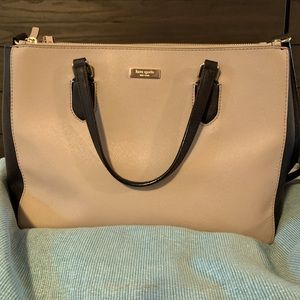 Kate Spade Beige/Black handbag